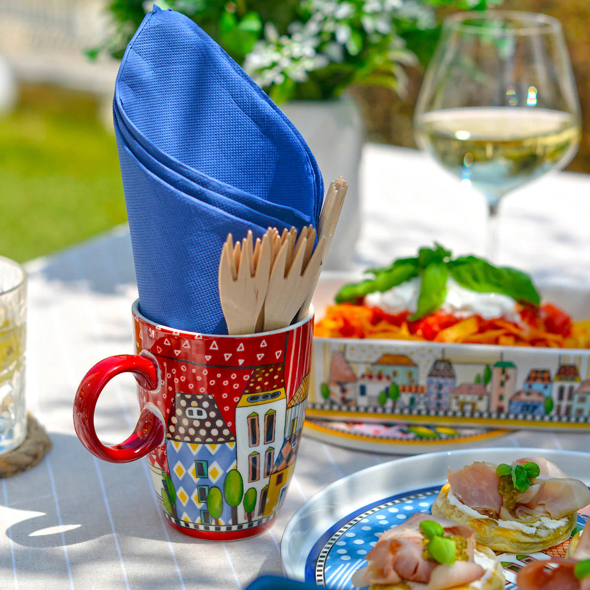 EGAN Mug Paese Mio Rosso ml. 430 EGAN