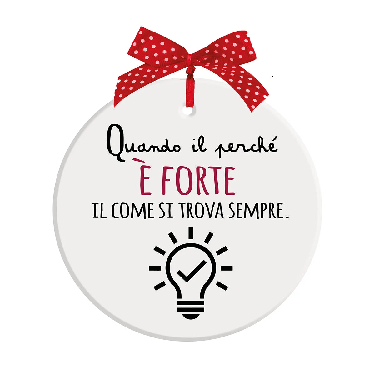 EGAN Formella Pensieri&Parole ''E' Forte'' D14