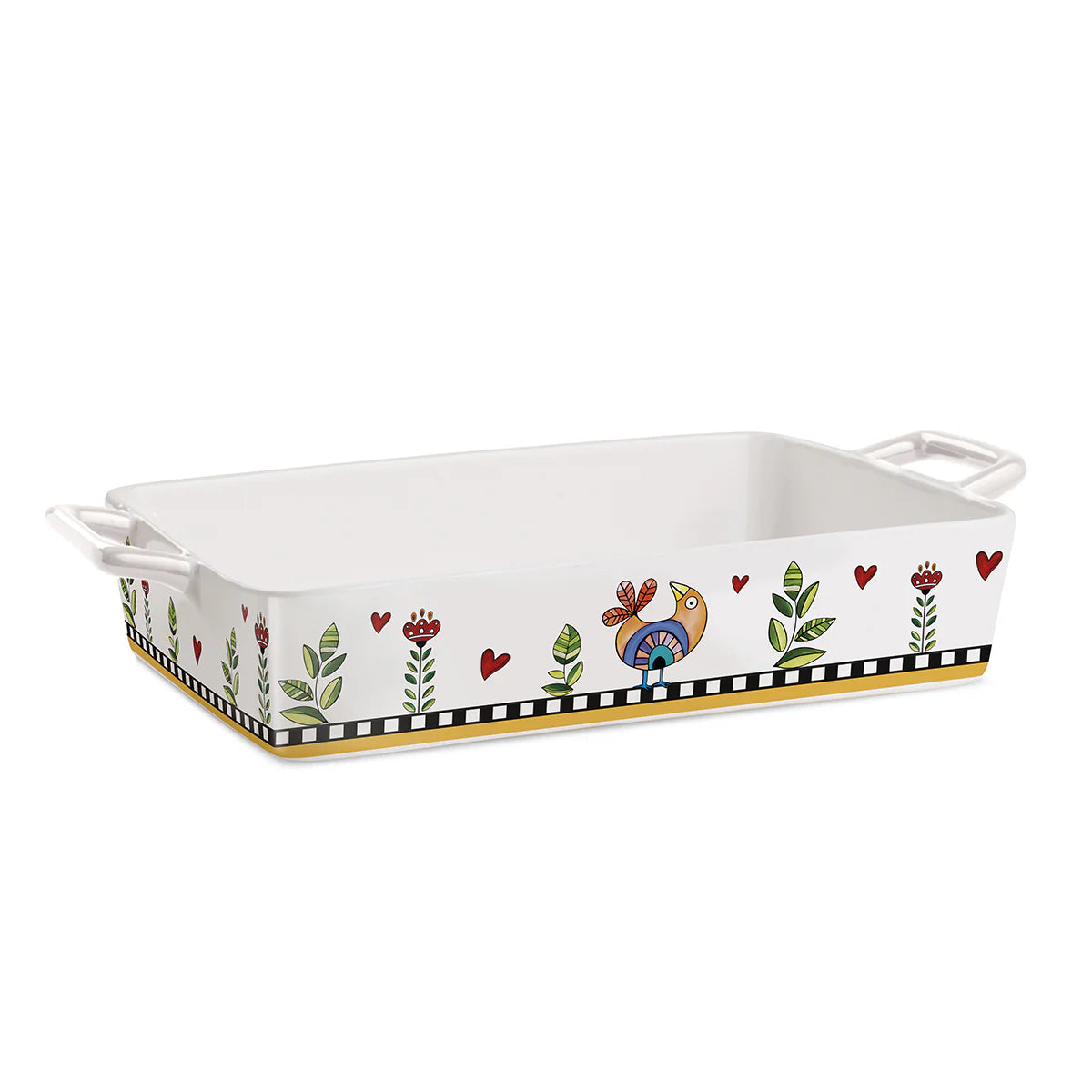 EGAN Pirofila Cocorico' Giallo Cm 37,5x22