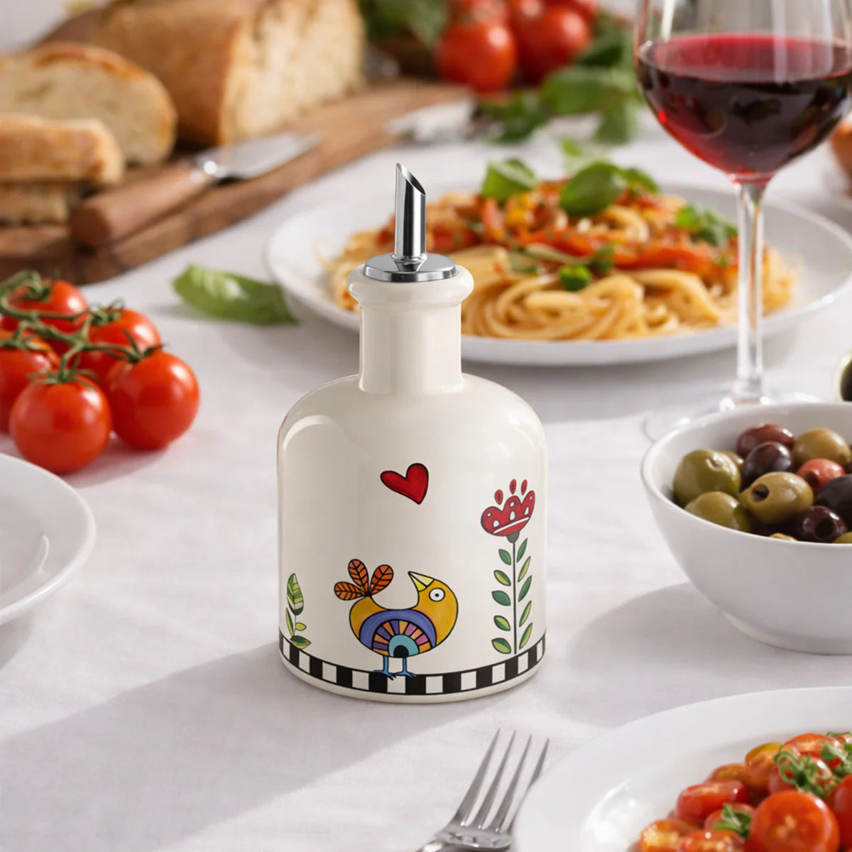 EGAN Bottiglia Olio/Aceto Cocorico' Ml 230