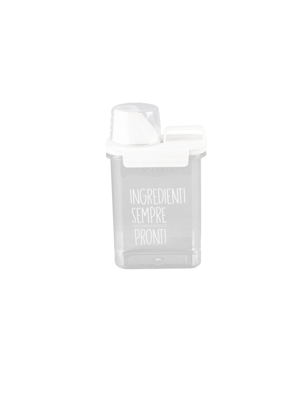 BARATTOLO DOSATORE CON MISURINO PET/PP/AS - BRANDANI