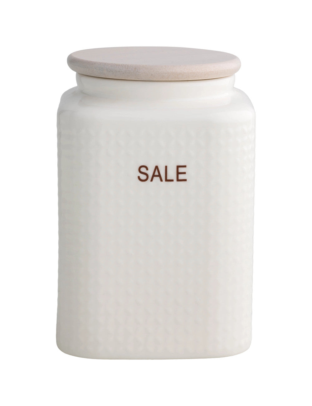 BARATTOLO SALE PORCELLANA ВІАNСА С/ТАРРО ВАМВОО NATURALE BRANDANI