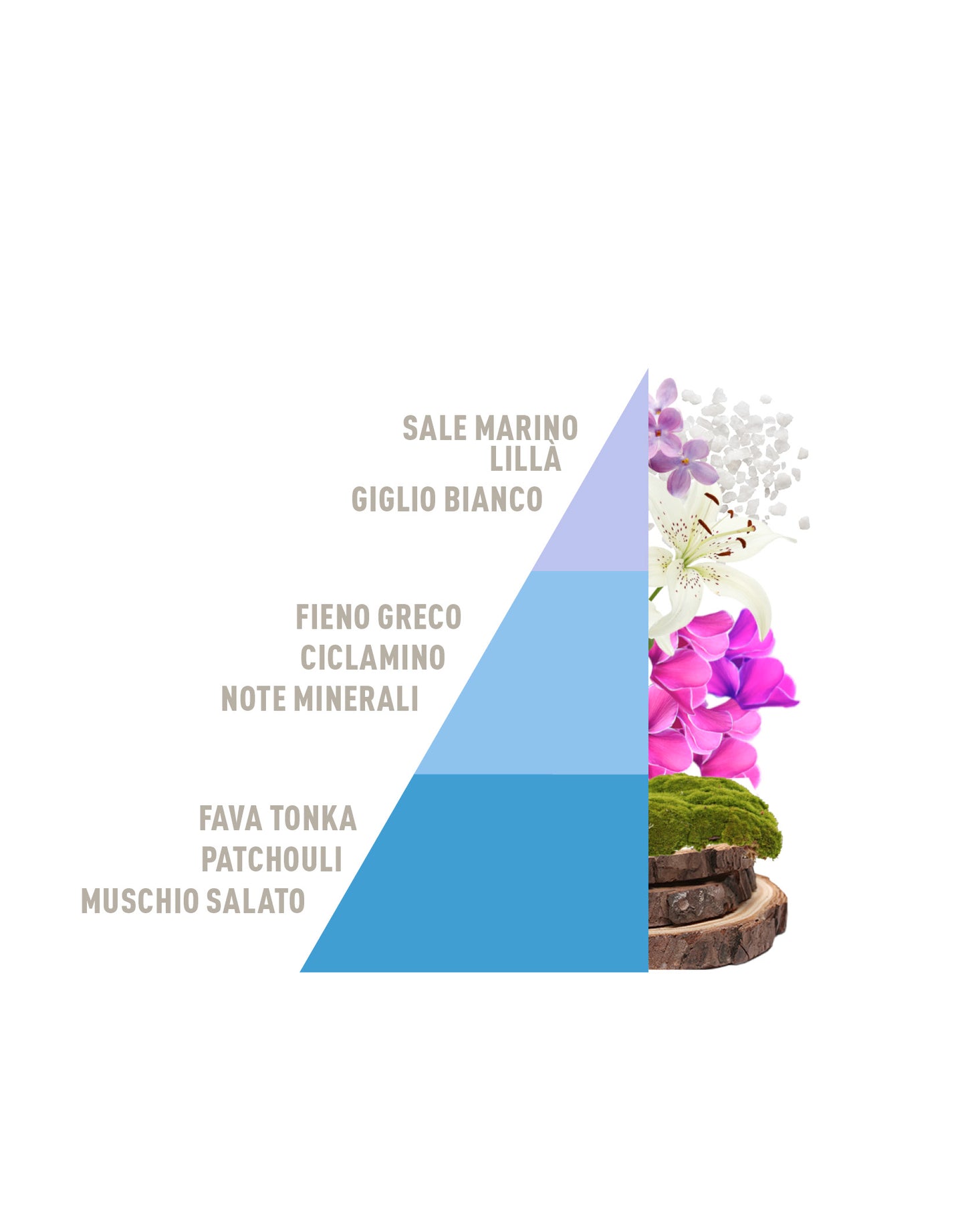 HOROMIA Candela Profumata Brezza minerale 350g