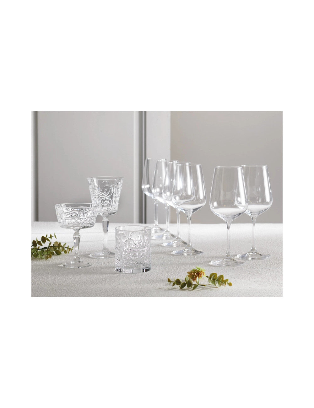 CALICE BOHEMIA SET 6 PZ VETRO
