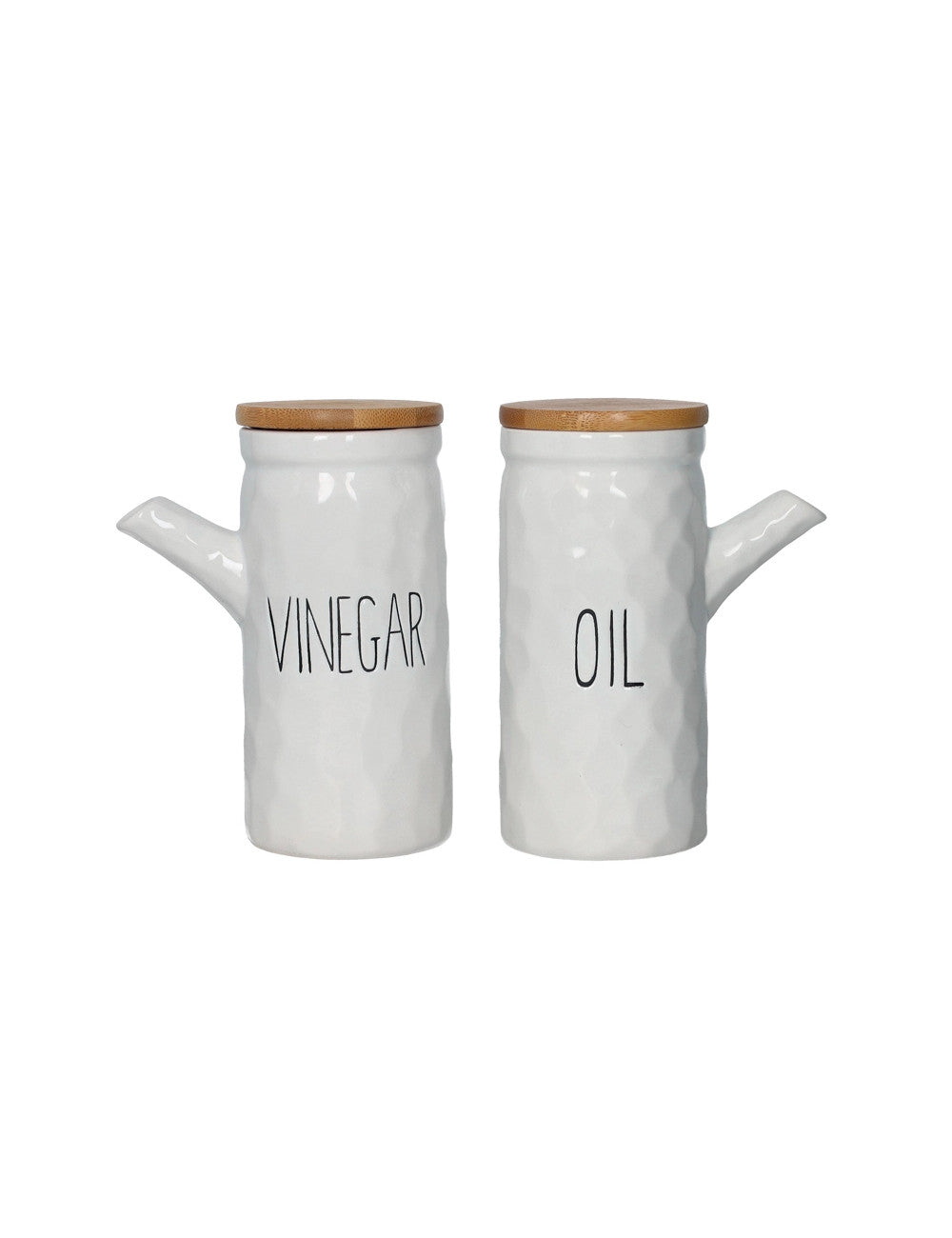 BRANDANI OLIO E ACETO NEW AGE C/TAPPO BAMBOO SET 2 PZ DOLOMITE