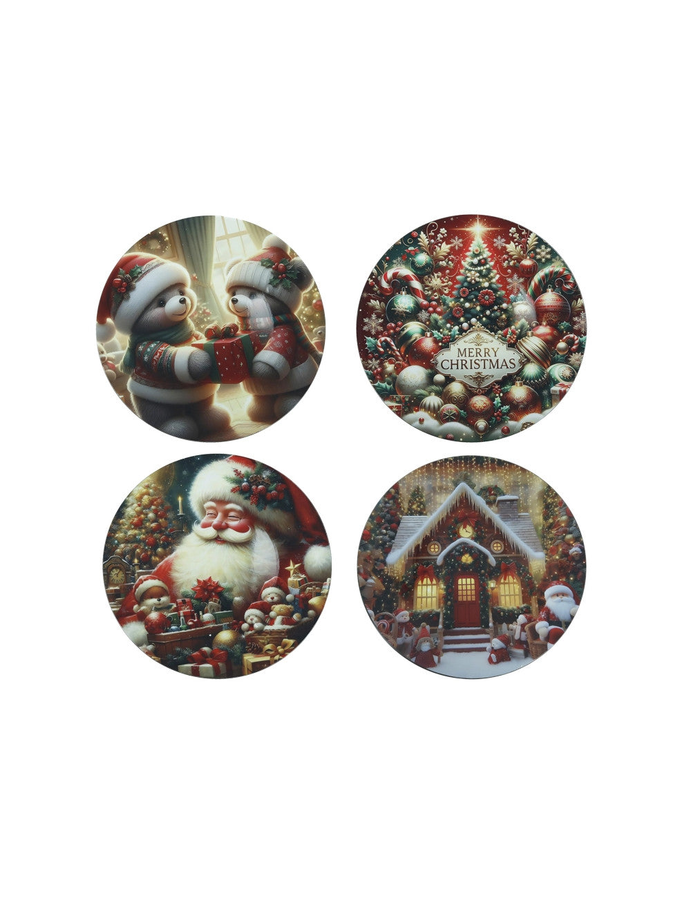 SOTTOPIATTO CHRISTMAS DECORI ASSORTITI PP BRANDANI