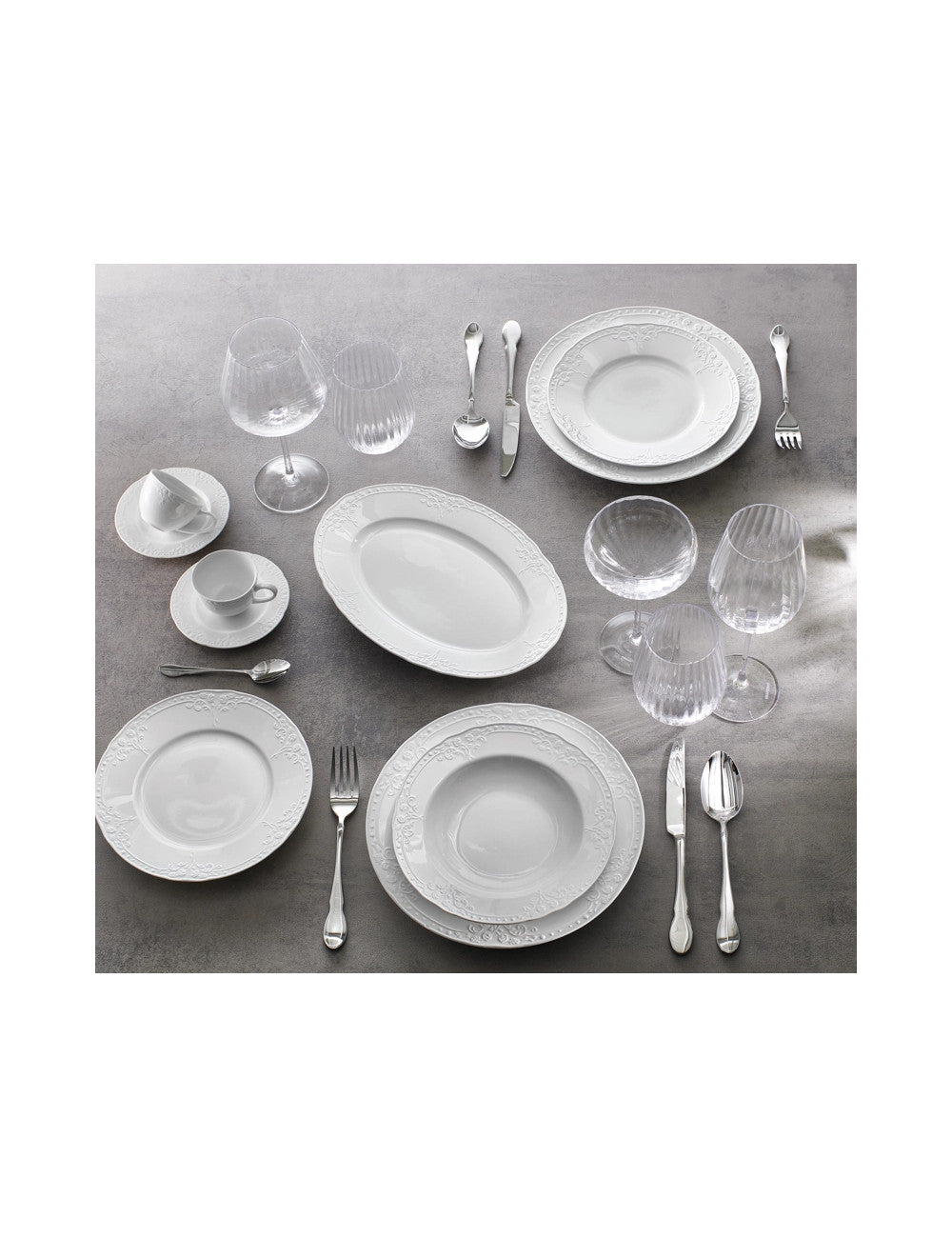VASSOIO RICORDI NEW BONE CHINA