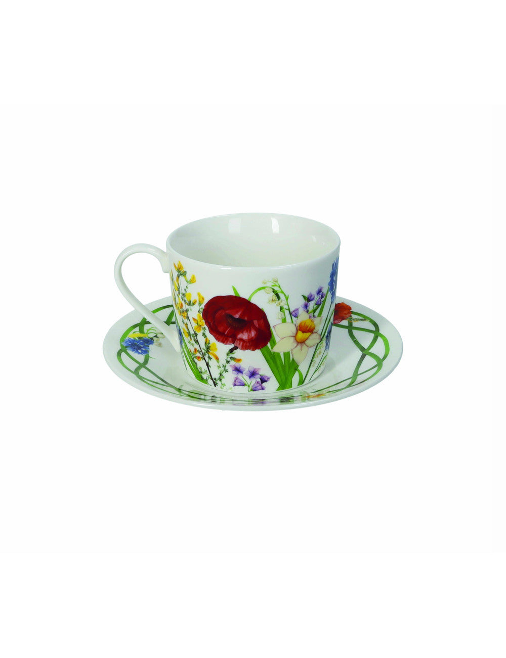 TAZZA THE FIORI DI CAMPO SET 2 PEZZI NEW BONE CHINA
