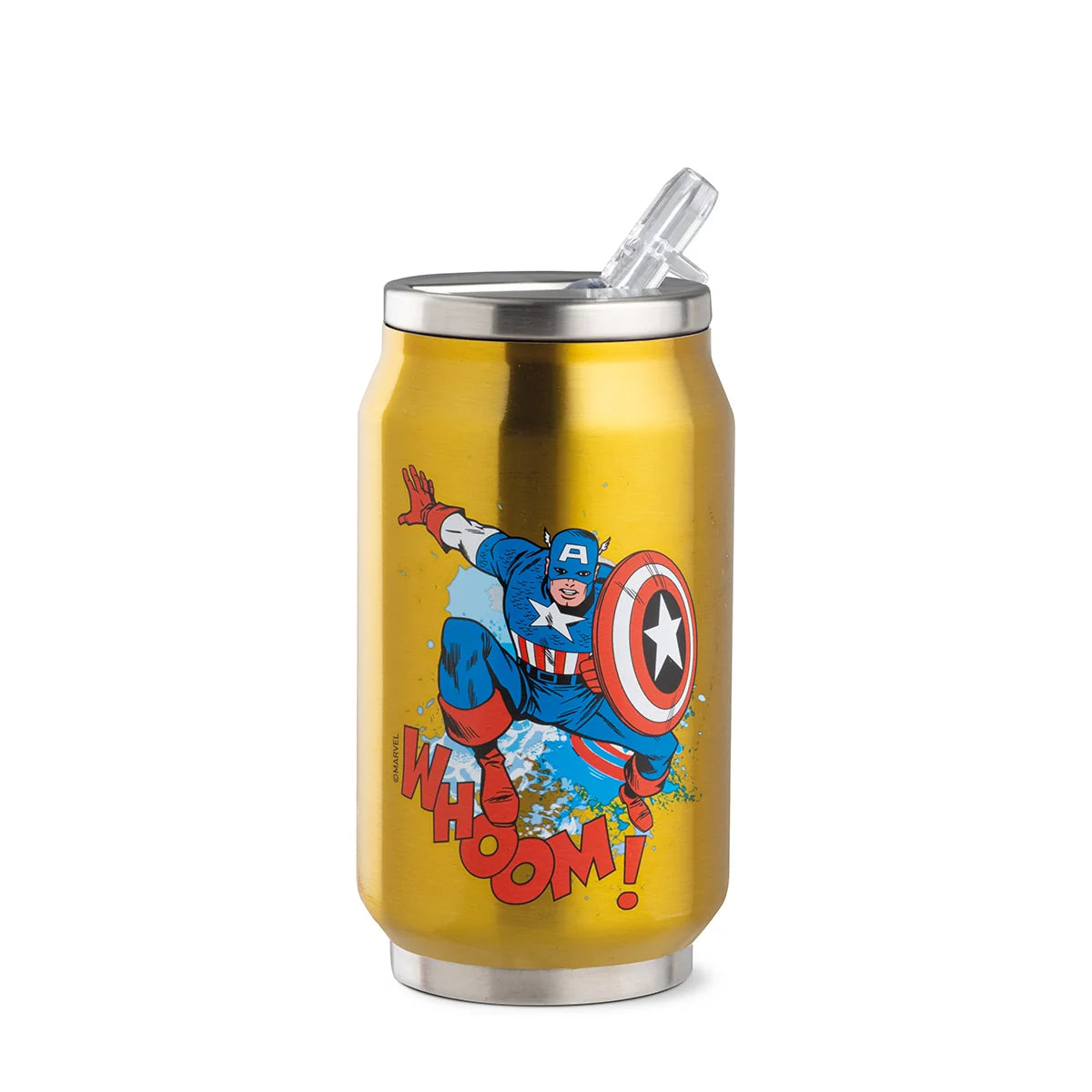 EGAN Borraccia Termica Lattina Marvel Capitan America ML350
