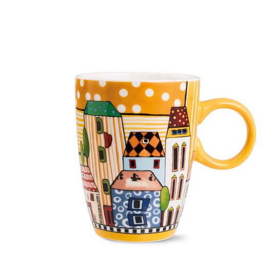 EGAN Mug Paese Mio Giallo ml. 430  EGAN