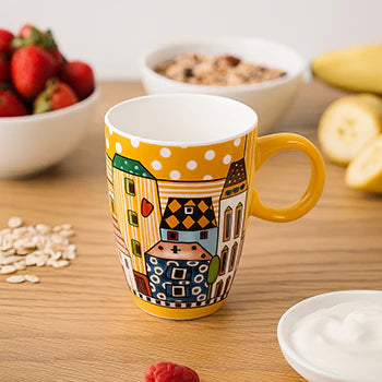EGAN Mug Paese Mio Giallo ml. 430  EGAN