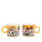 EGAN Set 2 Mini Mug Paese Mio Giallo ml. 90