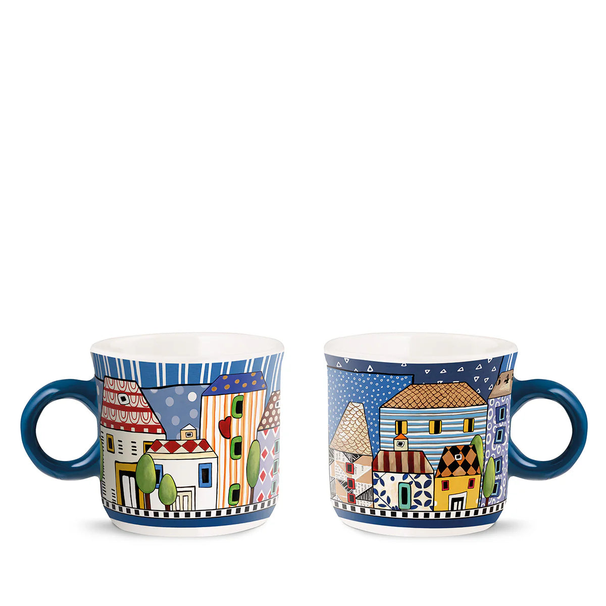 EGAN Set 2 Mini Mug Paese Mio Blu ml. 90