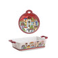 EGAN Set Sottopentola + Pirofila Paese Mio Rosso