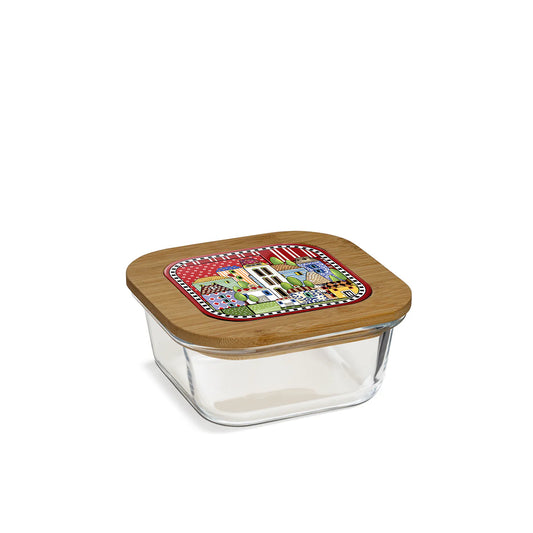 EGAN Contenitore Paese Mio Rosso 13x6,5