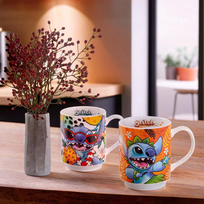 EGAN Mug impilabile Stitch Arancione ml.350  DISNEY