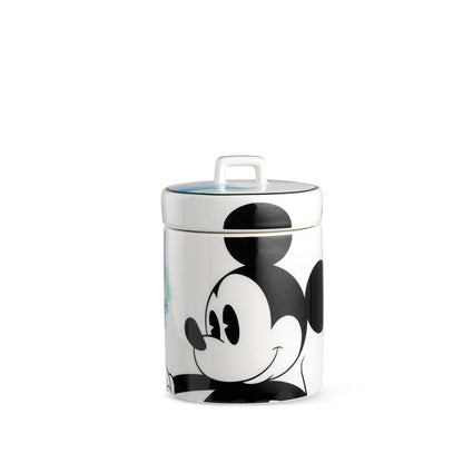 EGAN Barattolo Mickey Mouse Enjoy Celeste Cm9x13,3