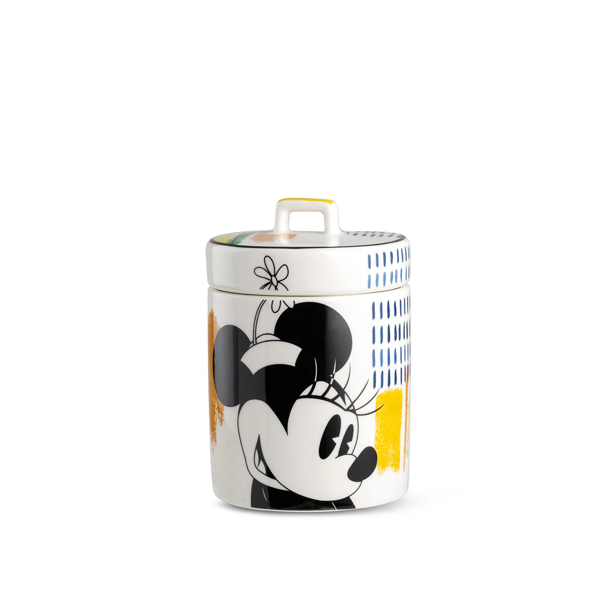 EGAN Barattolo Minnie Mouse Enjoy Giallo Cm9x13,3