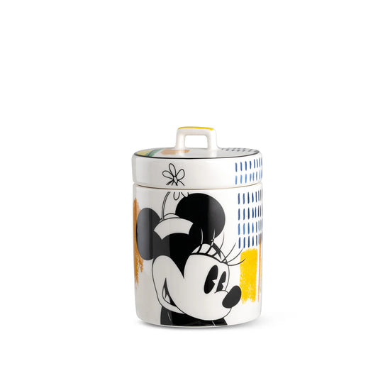 EGAN Barattolo Minnie Mouse Enjoy Giallo Cm9x13,3