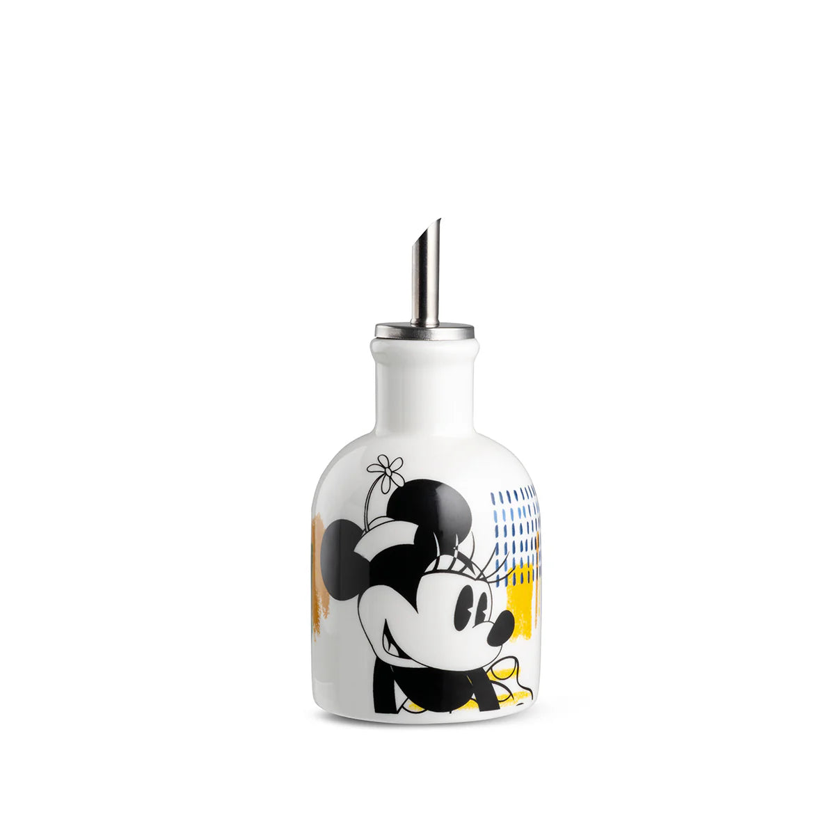 EGAN Bottiglia Olio/Aceto Minnie Mouse Enjoy Giallo Ml 230