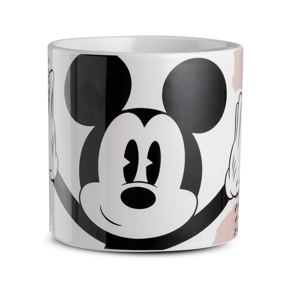 EGAN Vaso Mickey Mouse Tortora Enjoy 12x12 Cm