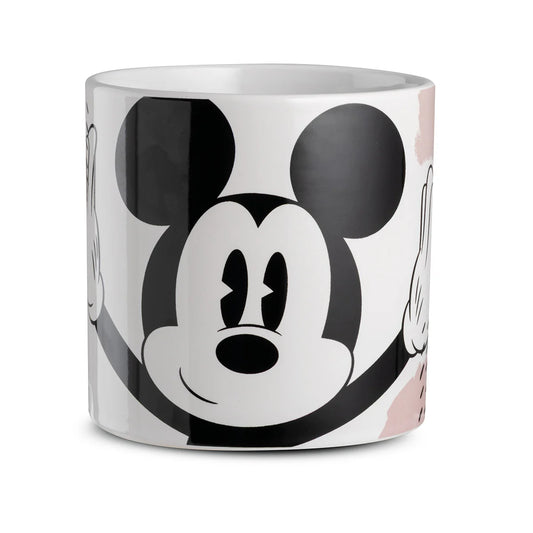 EGAN Vaso Mickey Mouse Tortora Enjoy 12x12 Cm