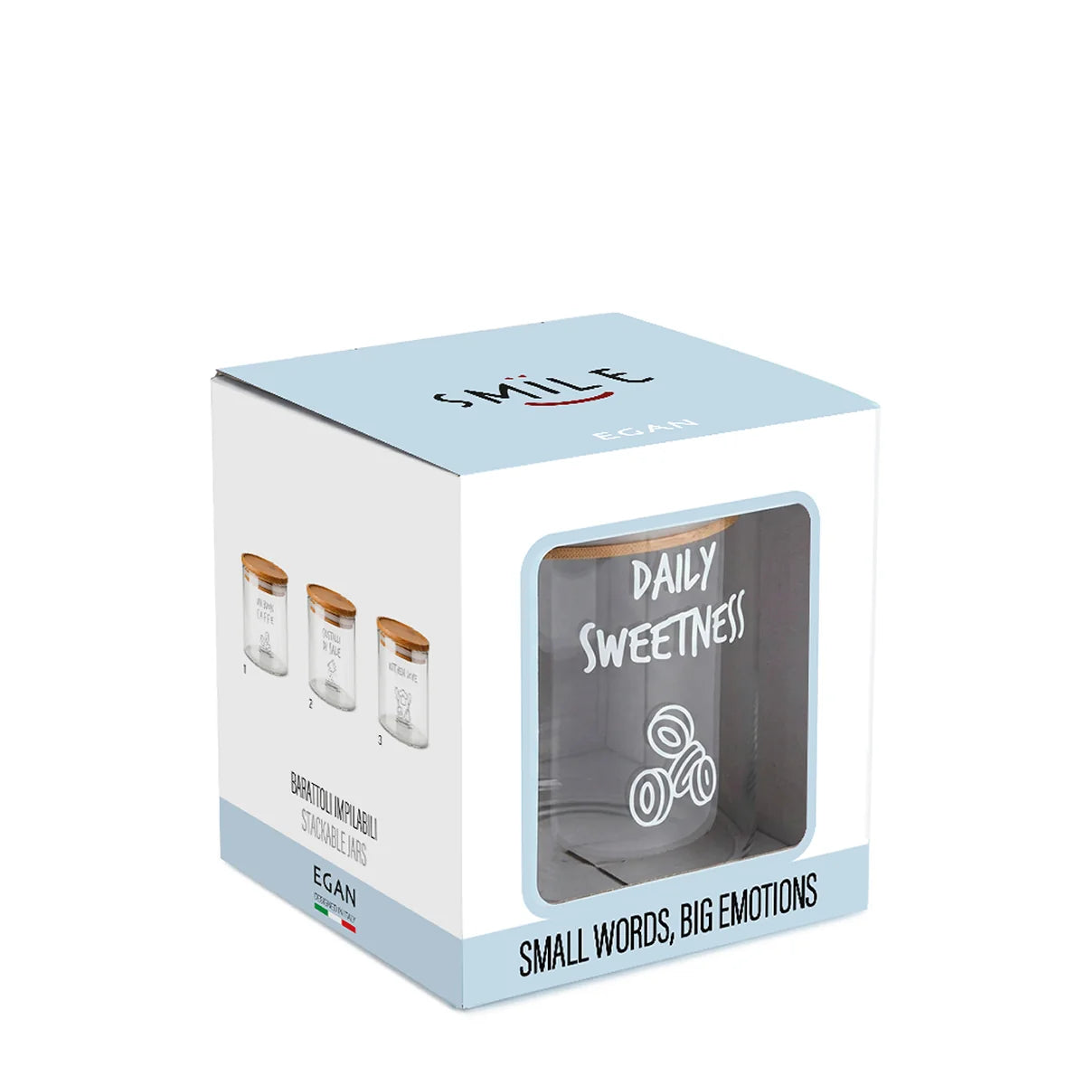 EGAN Barattolo Smile Un Buon Caffe' Ml 540