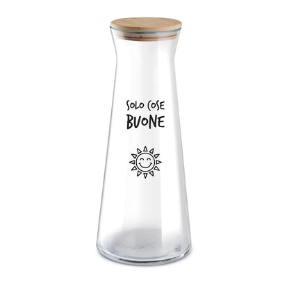 EGAN Caraffa C/Tappo Smile Solo Cose Buone L 1