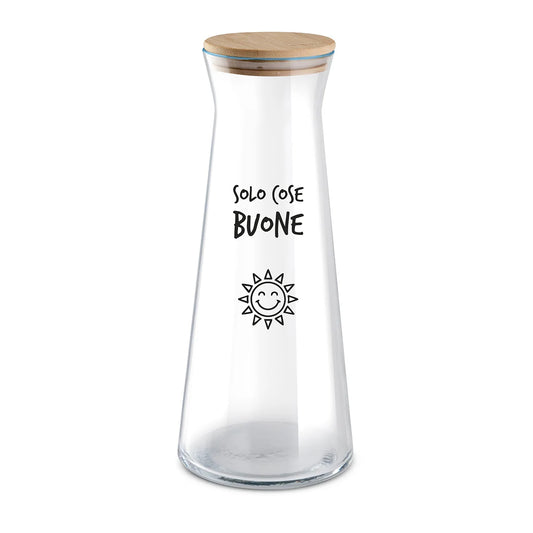 EGAN Caraffa C/Tappo Smile Solo Cose Buone L 1