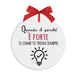EGAN Formella Pensieri&Parole ''E' Forte'' D14