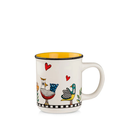 EGAN Mug Cocoricò Giallo ML 380