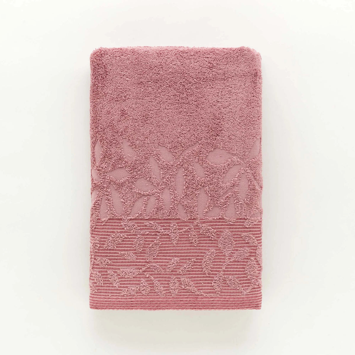 Telo Bagno 90x140 Cm In Spugna Jacquard Floreale Tula Linea Oro