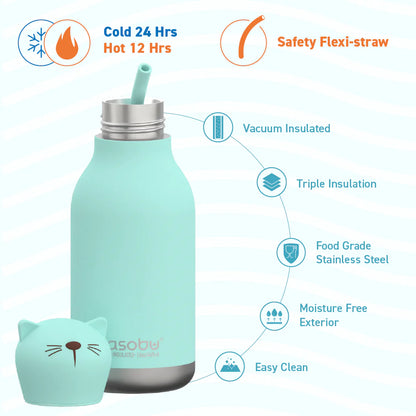 BOTTIGLIA TERMICA KITTY 475ML