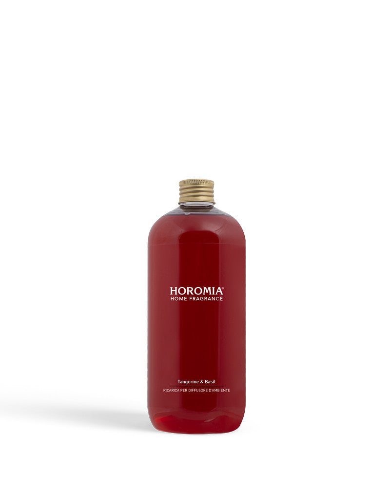 HOROMIA Ricarica per Diffusore a Bastoncini Tangerine & Basil 500ml