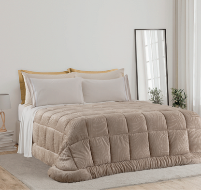 Trapunta Ecopelliccia Jacquard GRO Linea Oro