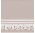 Set Asciugamani 1+1 In Spugna Jacquard Suele Linea Oro