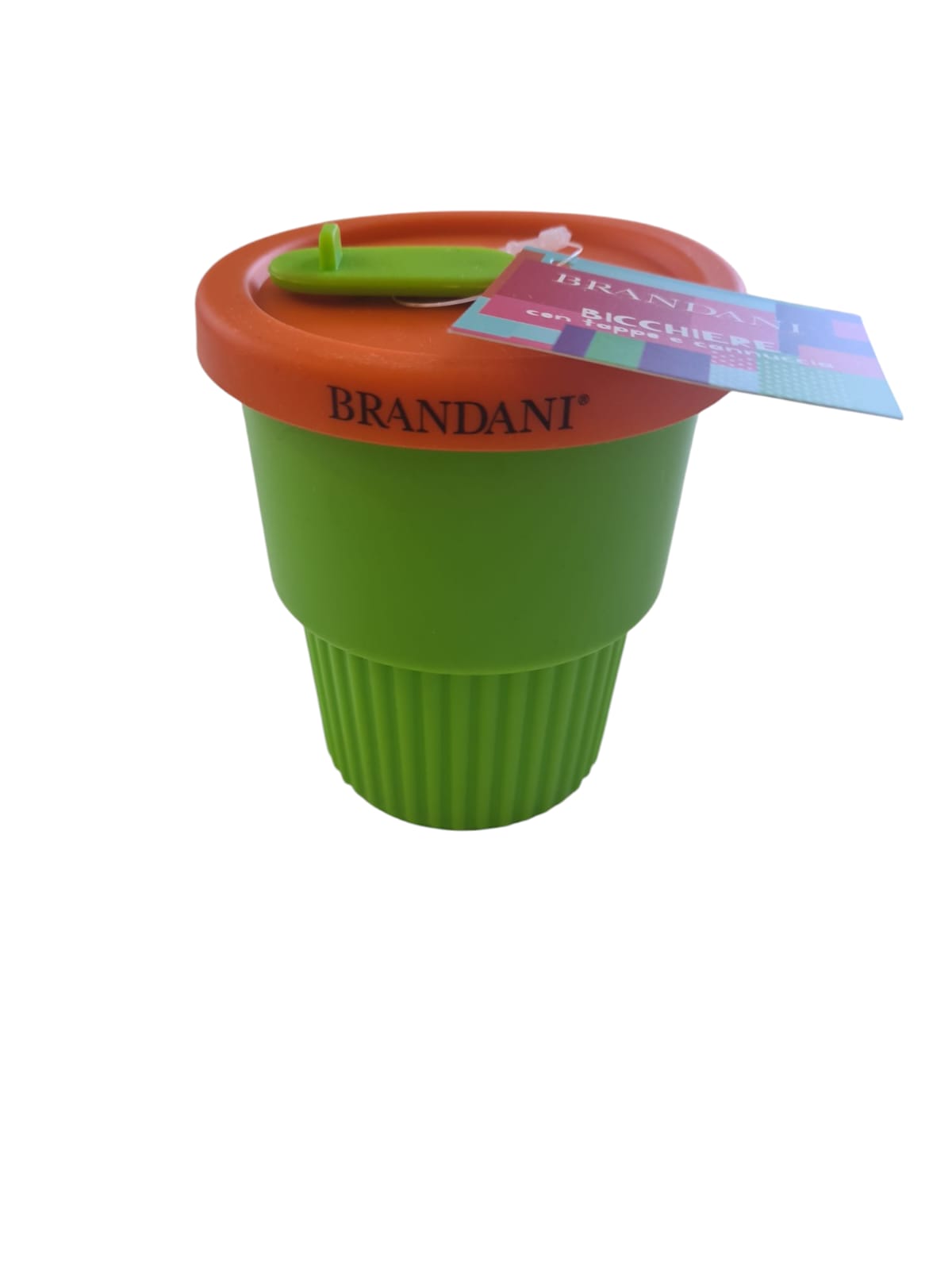 BICCHIERE FILL&GO C/TAPPO E CANNUCCIA