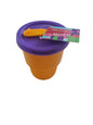 BICCHIERE FILL&GO C/TAPPO E CANNUCCIA