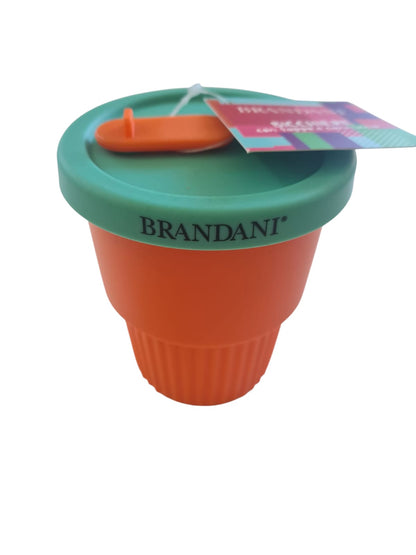 BICCHIERE FILL&GO C/TAPPO E CANNUCCIA