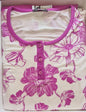 Pigiama donna a manica lunga collo serafino motivo floreale color menta INTIMAMI