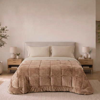 Trapunta Ecopelliccia Jacquard GRO Linea Oro
