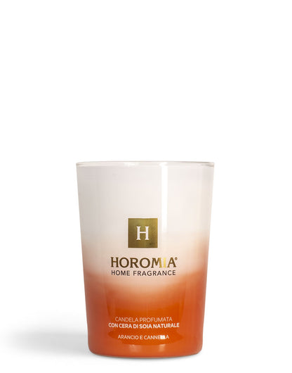 HOROMIA Candela Profumata Lino e fior di cotone 350g