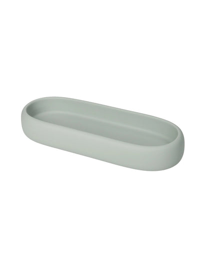 Brandani ACCESSORI BAGNO LINEAR VERDE SALVIA SET 3 PZ POLIRESINA
