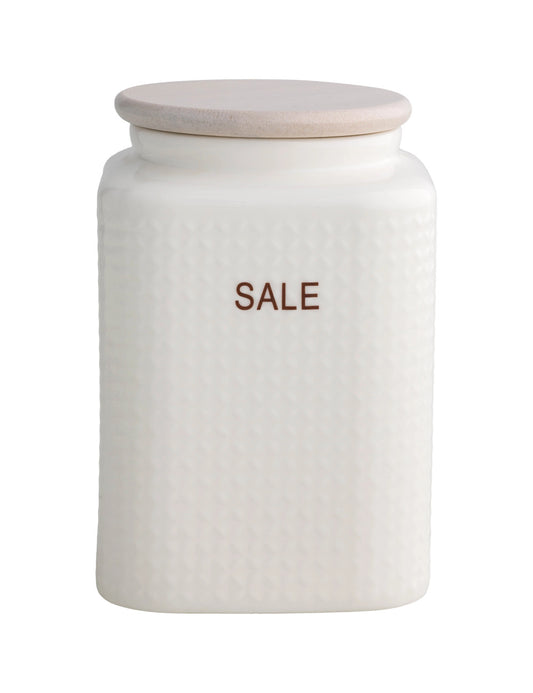 BARATTOLO SALE PORCELLANA ВІАNСА С/ТАРРО ВАМВОО NATURALE BRANDANI