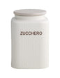 BARATTOLO ZUCCHERO PORCELLANABIANCA C/TAPPO BAMBOO NATURAL