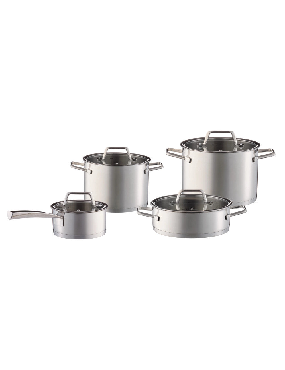 BATTERIA DI PENTOLE FREE SET 8 PZ INOX