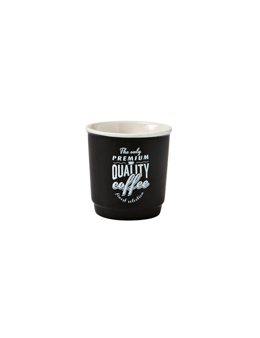 BICCHIERINO CAFFE COLORI E DECORI AS NEW BONE CHINA DIS12 PZ BRANDANI