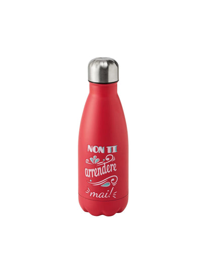 BOTTIGLIA TERMICA 350ML C/CHIU DEC.ASS INOX/PP