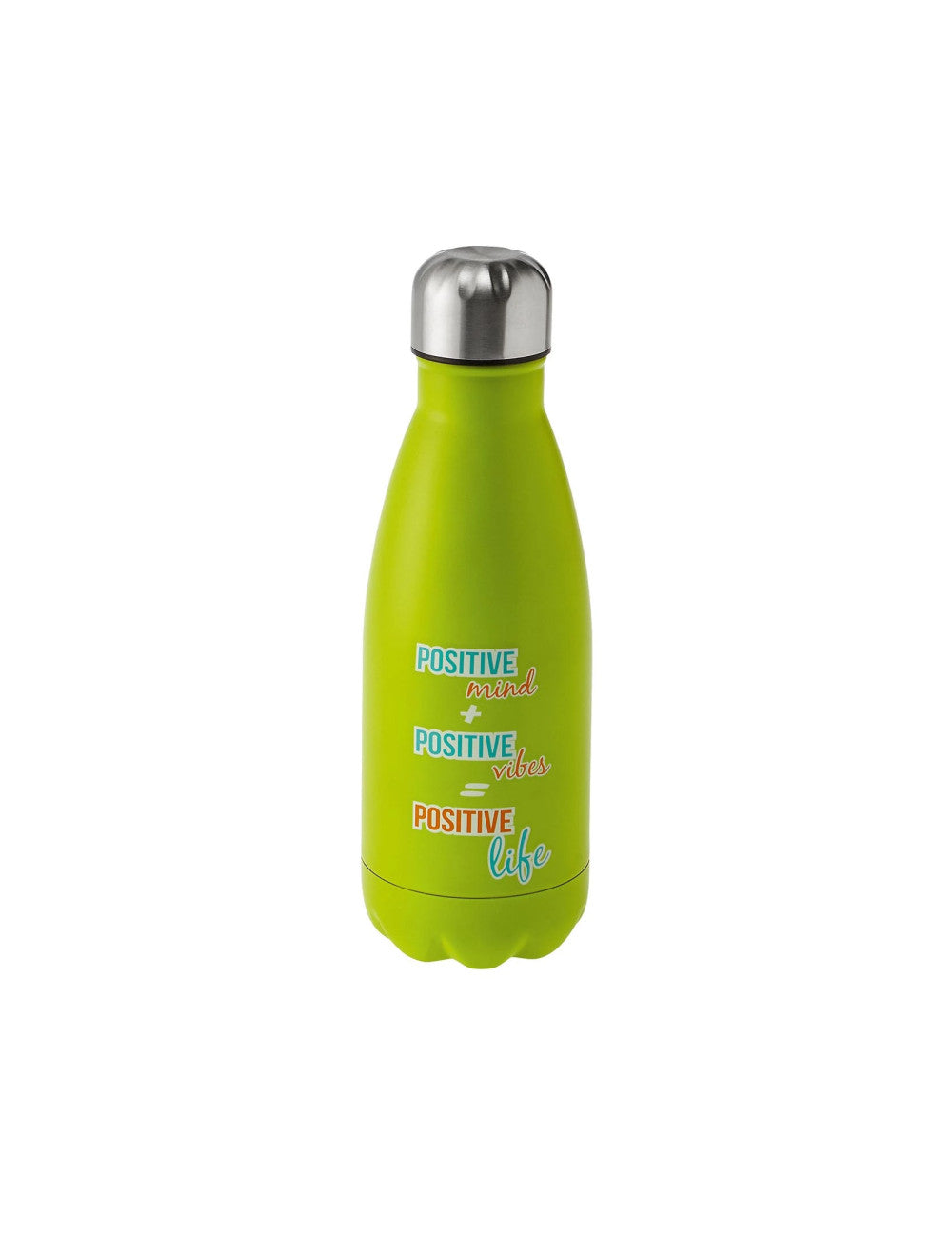BOTTIGLIA TERMICA 350ML C/CHIU DEC.ASS INOX/PP