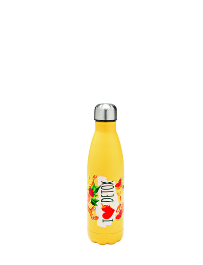 BOTTIGLIA TERMICA 5OOML C/CHIUERM D.ASS INOX/PP DISP12P BRANDANI